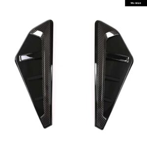 BMW 車サメギルサイドフェンダー ベント 3D ステッカー ABS カースタイリング Xシリーズ X5 G05 X5M F95 2019-2021 車外装 - Carbon fiber pattern