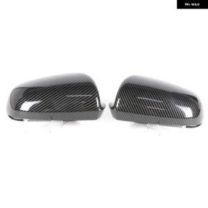アウディ A3 S3 8P A4 S4 B6 B7 A6 S6 C6 バックミラー サイドミラー カバー ウイングキャップ外装ドアリアビューケーストリム - CARBON