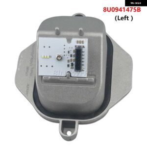 アウディ ヘッドライト LED モジュール デイタイム ランニングライト LED ヒートシンク付き 8U0941475B 8U0941475C Q3 2014-2018 カー - left-8U0941475B
