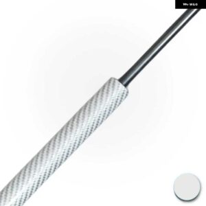 アウディ フードストラット A3 3RD TYP 8V 2012-2020 フロントボンネット カーボン リフトサポート ガススプリング ショックアブソーバー バー ダンパー - Silver Carbon Fiber