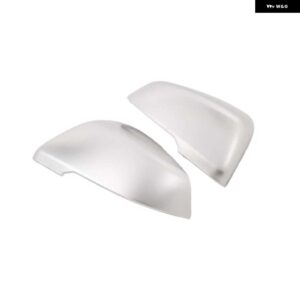 BMW 2個 カーボンスタイル のサイドバックミラー キャップカバー トリムシェル 2シリーズ X1 F48 F45 F46 2015-2021 オート - Silver