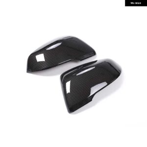 BMW 2個 カーボンスタイル のサイドバックミラー キャップカバー トリムシェル 2シリーズ X1 F48 F45 F46 2015-2021 オート - Carbon Fiber