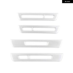 BMW 7シリーズ F01 F02 F03 F04 2009-2014ABS カーシート 調整メモリボタン スイッチ フレーム カバー 装飾トリム - Silver