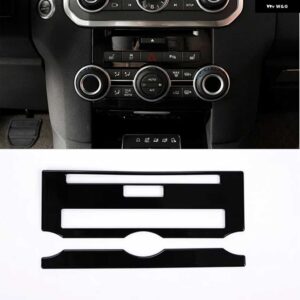ランドローバー 自動センターコンソール ギア シフトフレーム 装飾カバー トリム ディスカバリー 4 LR4 2010-2016 ABS カースタイリング - style 6