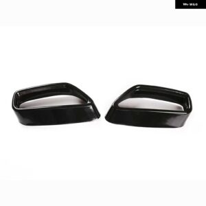 BMW ステンレス テールマフラーマフラー出力カバー 部品 5シリーズ G30 G38 2018-2022 アウター - black