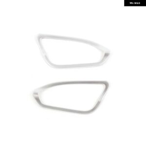 BMW 1 2シリーズ F20 F21 F22 F23 2012-19 ABS クロームインテリアドア ハンドル キャッチカバー インナーボウルトリムフレーム 装飾ステッカー - Silver