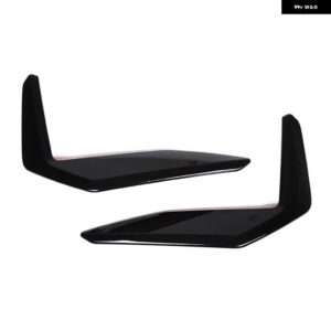 BMW ABS カーボンリアバンパー 両側装飾カバー トリムステッカー X1 U11 2023 2024 自動車外装 - Glossy Black