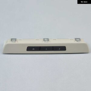 BMW 5シリーズ F07 F10 F18 7シリーズ F01 F02 F03 フロント右席メモリ スイッチ 黒ベージュグレー - 61319215746 Grey
