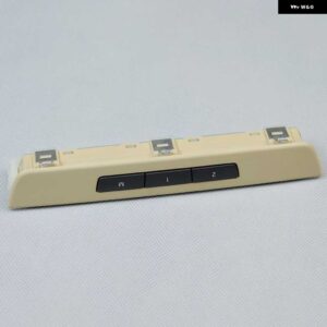 BMW 5シリーズ F07 F10 F18 7シリーズ F01 F02 F03 フロント右席メモリ スイッチ 黒ベージュグレー - 61319215745 Beige