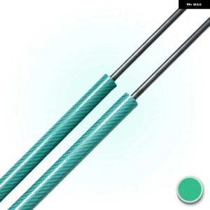 ランドローバー 数量 2 トランクストラット レンジローバー L322 5ドア SUV 2001-2012 BHE760020 リフトサポートガスス - Green Carbon Fiber