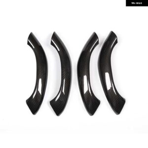 BMW ABS クローム/カーボン車内インナードアアームレスト ハンドル カバー トリム X1 F48 X2 F47 2016-2021 カースタイリング - carbon fiber