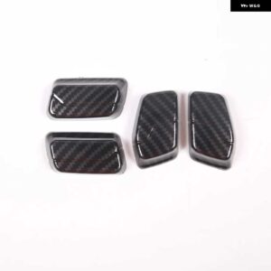 BMW ABS カーシート 調整 スイッチ ボタン カバー ステッカー トリム装飾 X1 U11 2023-2024 オートインテリア - carbon fiber