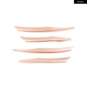 ランドローバー 4個 ABS フロント フォグランプ ライトストリップトリムカバー レンジローバー EVOQUE L551 2019-2020 カー - Rose Gold