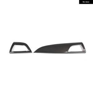BMW ABS カーボン ダッシュボード サイドエアアウトレットパネル トリムカバー 1 2シリーズ F20 F21 F22 F23 2012-2017 インテリア ACCESSORIE - carbon fiber