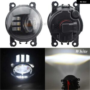 ランドローバー 2個 車レンズ LED フォグランプ DRL デイタイム ランニングライトランプ レンジディスカバリーローバー III L322 2010 2011 2012 - Single light-white