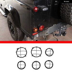 ランドローバー ヘッドライト テールランプカバー ディフェンダー 2014-2019 ライト装飾シェルアウター - Tail Lamp Cover