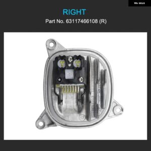 BMW 1個 6002TZ0235 / 236 LED DRL ライトモジュール X3 X4 G01 G02 ヘッドライト LED モジュール部品ナンバー 63117466107 L 63117466108 R - Right