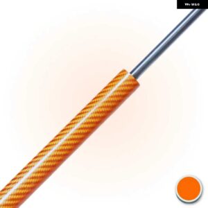 スバル トランクストラット レックス KG KH KP ハッチバック 1986-1992 60107KA040 リアテールゲート ブーツ ガスス - Orange Cabron Fiber