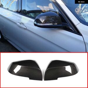 BMW サイドウイングミラー カバー リアビューキャップ黒 1 2 3 4シリーズ F20 F30 F31 F21 F22 F23 F32 F33 F34 F35 X1 E84 2013-2019 - Style C