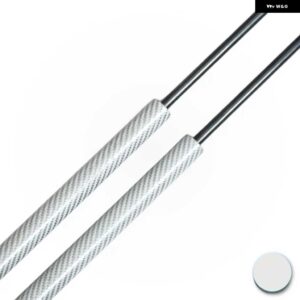 スバル 数量 2 トランクストラット レヴォーグ 1ST VM ステーションワゴン 2014-2020 リアテールゲート ブーツ ガススプリング - Silver Cabron Fiber