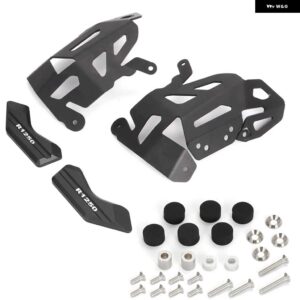 BMW R1250GS オートバイ シリンダー ヘッドガードプロテクター R1250 GS ADV アドベンチャー R1250R R1250RS R1250RT 通年エンジン ガード - Black Black