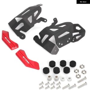 BMW R1250GS オートバイ シリンダー ヘッドガードプロテクター R1250 GS ADV アドベンチャー R1250R R1250RS R1250RT 通年エンジン ガード - black red