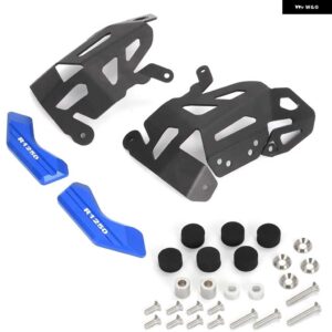 BMW R1250GS オートバイ シリンダー ヘッドガードプロテクター R1250 GS ADV アドベンチャー R1250R R1250RS R1250RT 通年エンジン ガード - Black blue