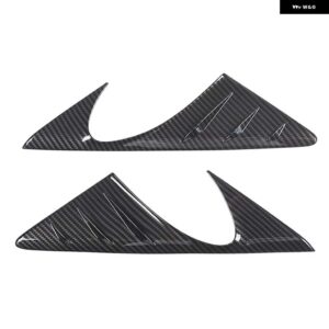 BMW 1 2シリーズ F40 F44 2020-2024 ABS カーボンバックミラー サイドウィンドウスポイラートライアングルカバー トリム車 ACCESSORIY - Carbon Fiber
