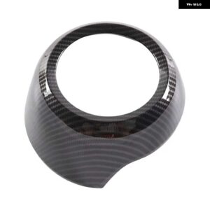 スバル WRX 2022 2023 2024 2025 ABS ステアリング ホイールセンターパネル カバー ホーンフレーム トリムステッカー - carbon fiber