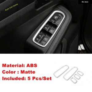 ポルシェ ダッシュボード AC エアリフトボタン ライトコントロールカップホルダー パネルカバー トリム マカン 2014 - 2023 マット イ - Model A