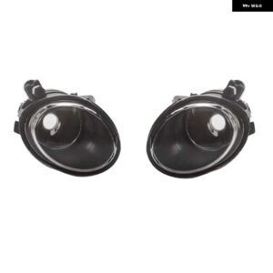 BMW LED フォグライト E46 M3 3シリーズ 2001-2005 フォグランプ E39 M5 1995-2004 フォグランプ カバー グリル ベゼル ヘッドライト - Fog with no bulbs