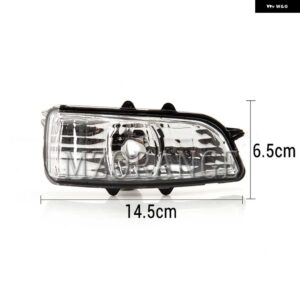 ボルボ サイドミラー ライト S60 S40 S80 C30 C70 V50 V70 ウィンカー ライトドアウイングバックミラー ランプカーツール - right　passenger