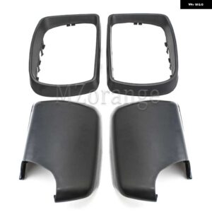 BMW サイドミラー カバー キャップ E53 X5 2000-2006 ドアウイングミラー ホルダー バックミラー トリムリング ハウジング フレーム 51168256321 - L and R2