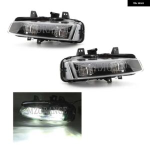 ランドローバー レンジローバー イヴォーク 2011-2015 LED DRL フォグランプ ヘッドライト フォグライト カバー グリル LR026089 LR026090 - Smoked LED L and R