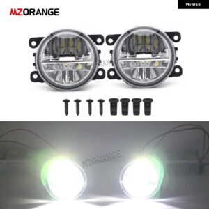 スバル フォグライト XV CROSSTREK 2018 2019 2020 フォグランプ カバー ヘッドライト フロントバンパー トリム ベゼ - 2 led fog