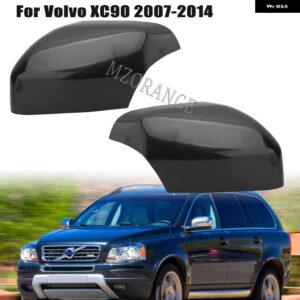 ボルボ XC90 2007-2014 サイドミラー カバー XC70 2008-2012 バックミラー シェル ハウジング 外側し 塗装済み - 1　Pair