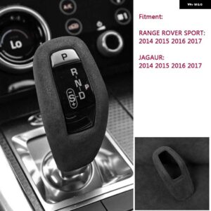 ジャガー レンジローバースポーツ XEL 2014-2022 ディスカバリーイヴォーク 2020-2022 スエードギアシフトノブ カバー シェル部 - Grey Older