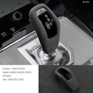 ランドローバー レンジローバースポーツ EVOQUE 2020 2021 2022 ギアレバースティックシフトハンドルシースシェル N ベースカバー - Black Knob