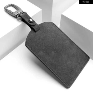 BMW 汎用 車 NFC カードキーバッグ カバー ケースアルカンタラレザー高級 CARKEYS ポーチ レクサス トヨタ テスラ IM - 4