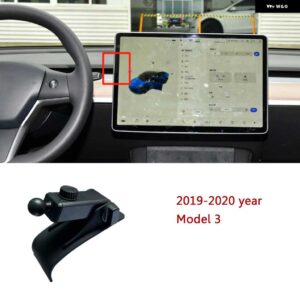 テスラ 専用スマートフォン ホルダー スタンド ベース苞コロケーション モデル 3 モデル Y モデル X モデル S - 19-20 Model 3