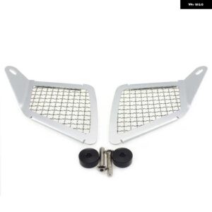 BMW エアインテークグリル ガードカバー プロテクターキャップ R1200 R1200GS 1200GS R1200GS LC 2013-2016 2014 2015 カバー キャップ - Silver