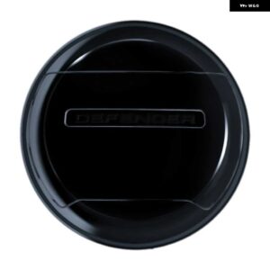 ランドローバー 光沢ブラック ABS スペアタイヤ プラスチック タイヤ カバー 2020 ディフェンダー - 1set glossy black