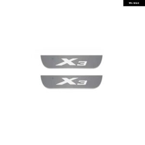 BMW カスタムダイナミック カラフルな LED ウェルカムペダル ドアドアシル経路ライトスカッフプレートペダル 閾値 X3 E83 F25 G01
