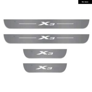 BMW カスタムダイナミック カラフルな LED ウェルカムペダル ドアドアシル経路ライトスカッフプレートペダル 閾値 X3 E83 F25 G01