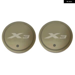 BMW 発光車ウォーターカップコースターホルダー 7 カラフルな USB 充電 LED ムードライト X3 F25 E83 G01 カー - 2pcs for X3