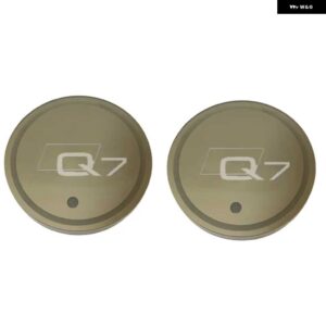 アウディ 7 カラフルな USB ロゴ LED ムードライトカップ発光コースターホルダー Q7 4 メガバイト SUV クワトロ自動車 - 2pcs for Q7