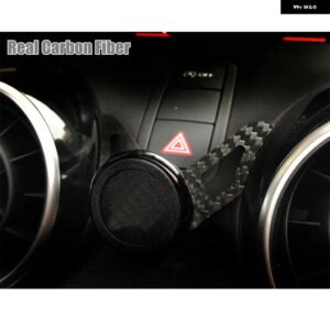 アウディ A1 2010-2018 自動車電話ホルダー エアベントマウント 磁気ブラケット 回転可能な GPS スタンドサポート モバイルカー - carbon fiber
