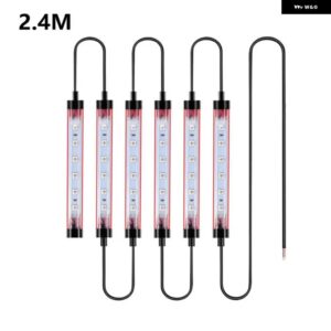 ボルボ 24V LED 点滅 トラック 周囲光ルーフバンパー ドアランプトレーラー トラック キャラバン 装飾 バン トラック - 2-4m, 24v　red　light
