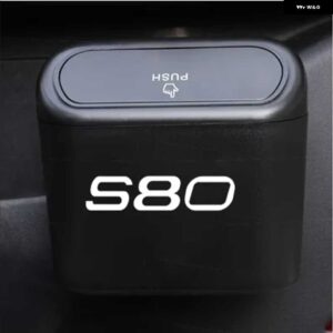 ボルボ プラスチック ゴミ箱 S60 XC90 V40 V50 V60 V70 S80 S90 V90 C30 C70 XC70 XC60 XC40 AWD T6 - s80, 500mL-1L