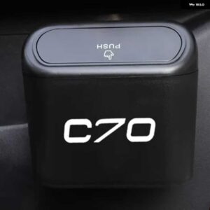 ボルボ プラスチック ゴミ箱 S60 XC90 V40 V50 V60 V70 S80 S90 V90 C30 C70 XC70 XC60 XC40 AWD T6 - c70, 500mL-1L